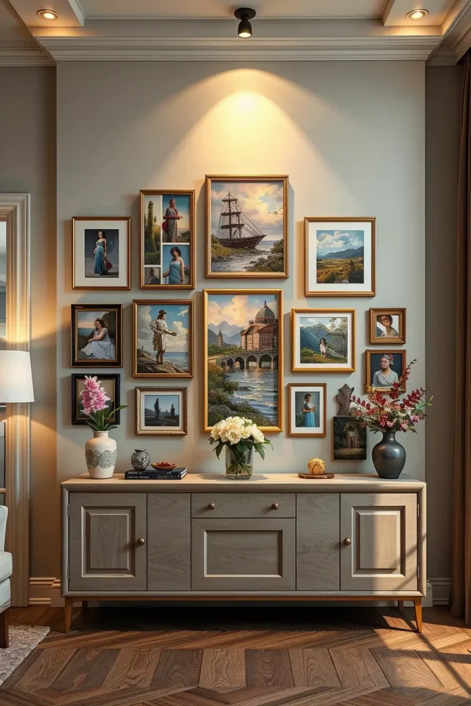 62 Living Room Wall Decoration Ideas 2026: Modern Trends and Stylish Wall Design Inspirations