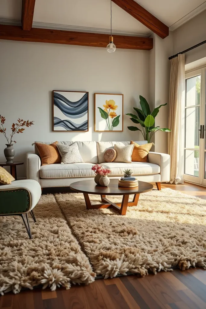 64 Rugs for Living Room Ideas 2026: Modern Decor Trends for a Stylish Home