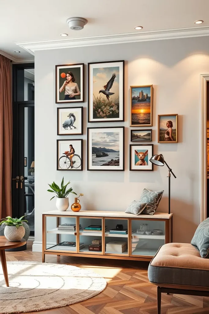 62 Living Room Wall Decoration Ideas 2026: Modern Trends and Stylish Wall Design Inspirations