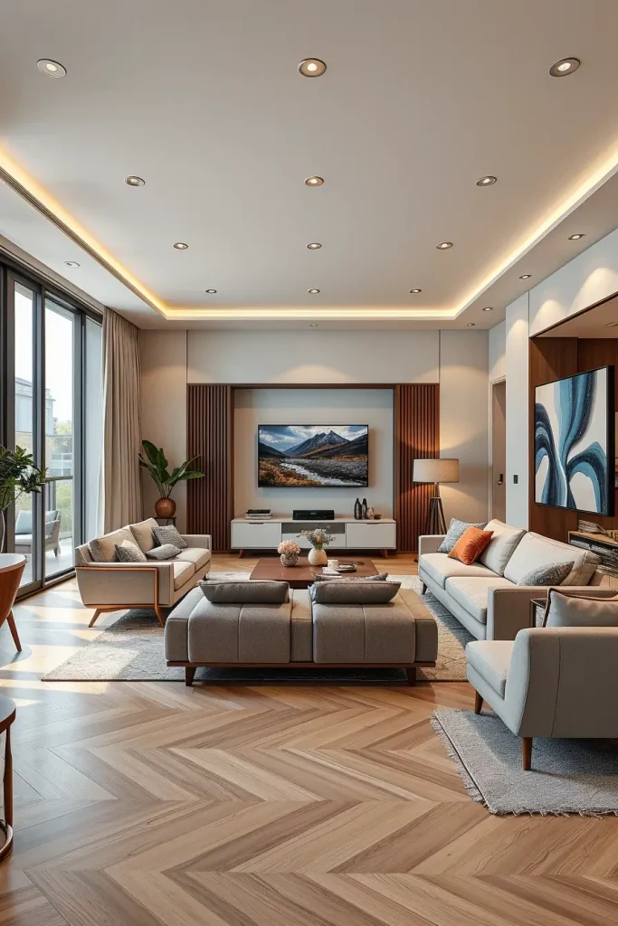 64 Living Room TV Wall Ideas 2026: Modern Designs for a Stylish Home