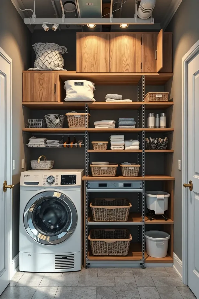 64 Laundry Room Shelves Ideas 2026: Stylish, Modern & Creative Storage Designs