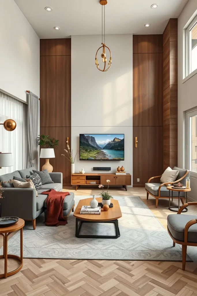 64 Living Room TV Wall Ideas 2026: Modern Designs for a Stylish Home