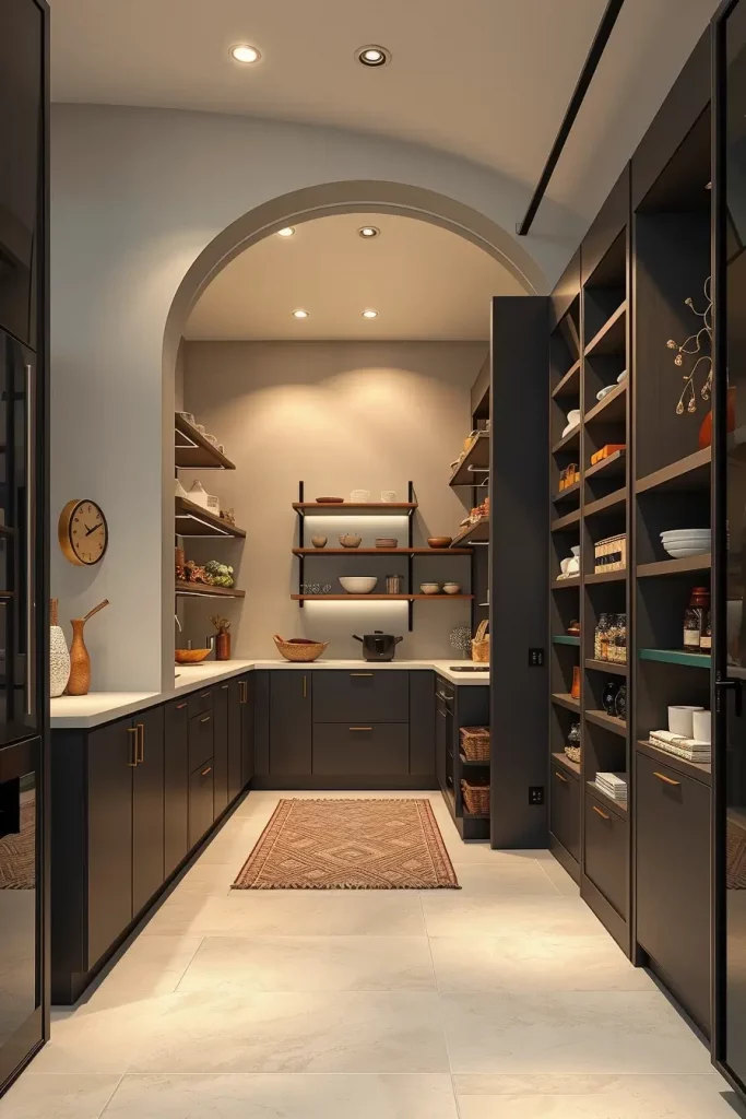64 Pantry Remodel Ideas 2026: Stylish, Modern, and Unique Curved Pantry Designs