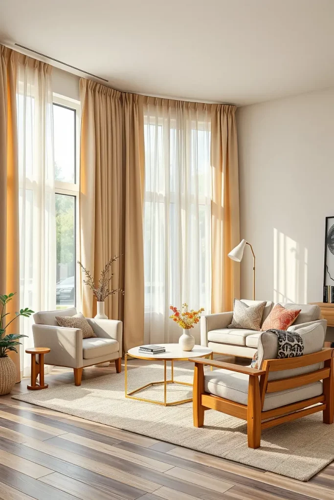 64 Curtains Living Room Ideas 2026: Stylish, Modern, and Creative Curtain Trends for Every Home