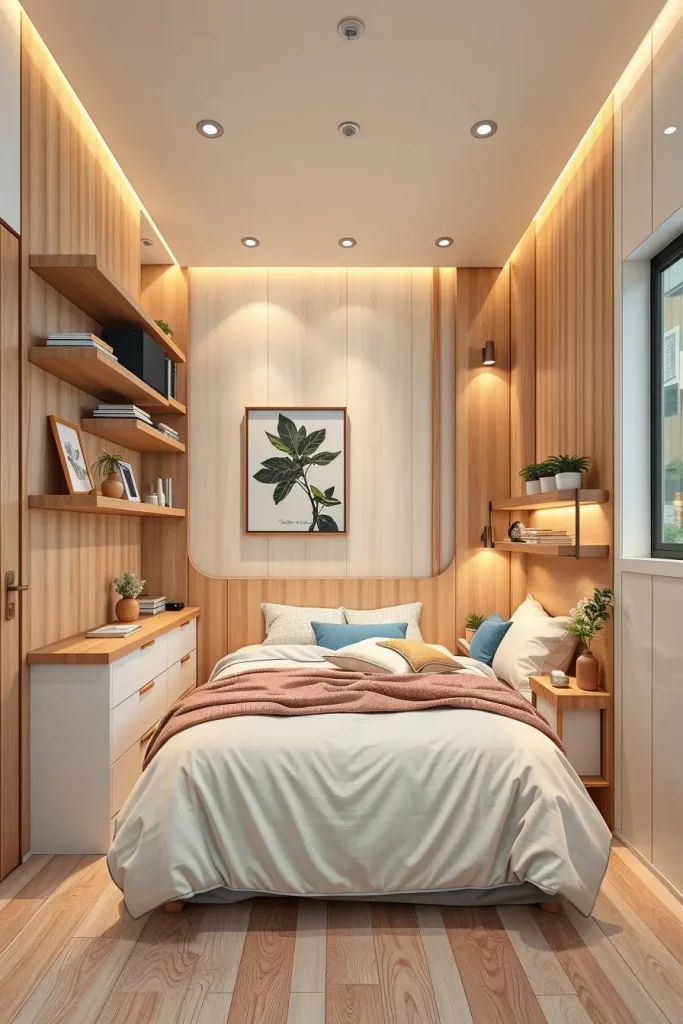 64 Tiny Bedroom Design 2026: Modern Ideas for Small and Stylish Spaces