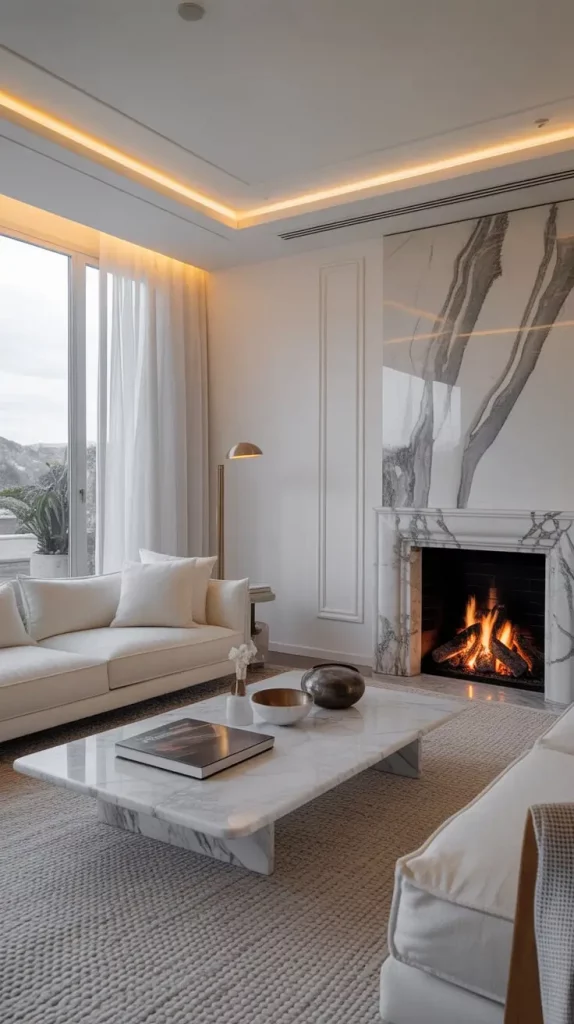 64 Whites Living Room Ideas 2026 for a Bright and Modern Home