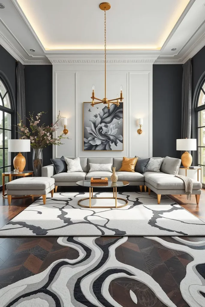 64 Rugs for Living Room Ideas 2026: Modern Decor Trends for a Stylish Home