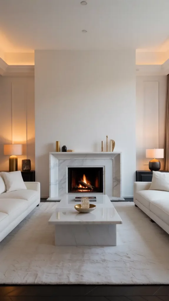 64 Whites Living Room Ideas 2026 for a Bright and Modern Home