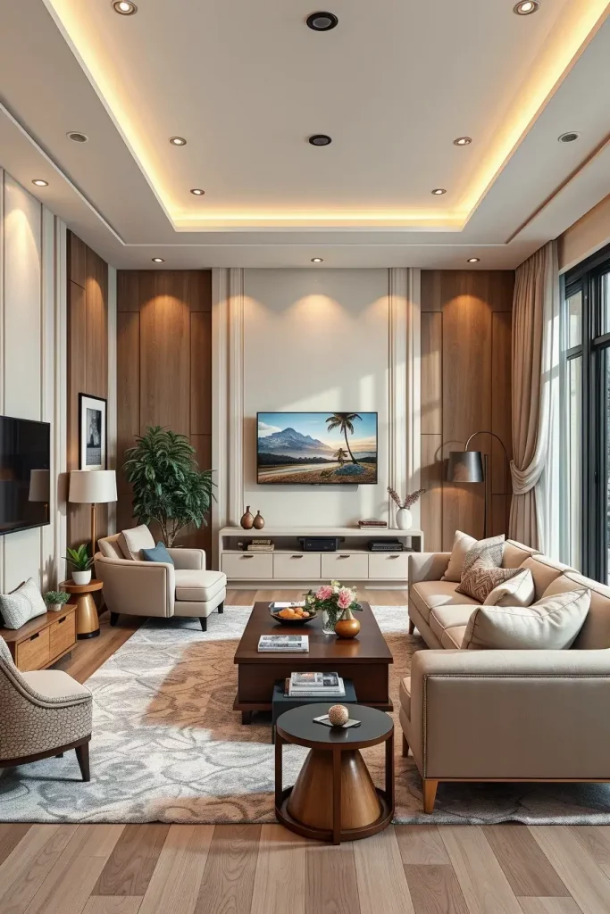 64 Living Room TV Wall Ideas 2026: Modern Designs for a Stylish Home