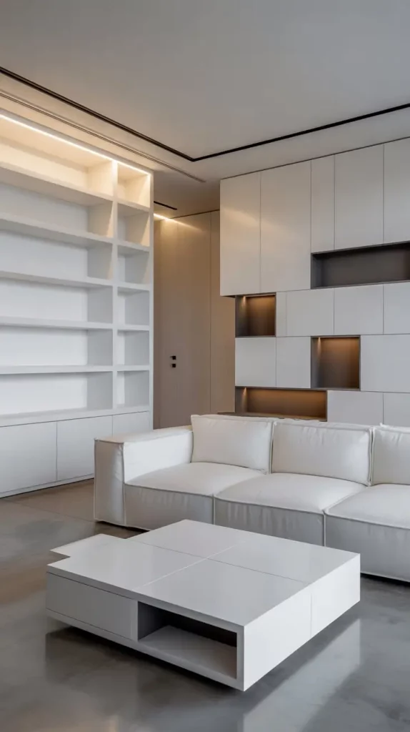 64 Whites Living Room Ideas 2026 for a Bright and Modern Home