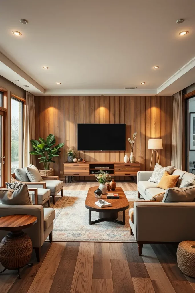 64 Living Room TV Wall Ideas 2026: Modern Designs for a Stylish Home