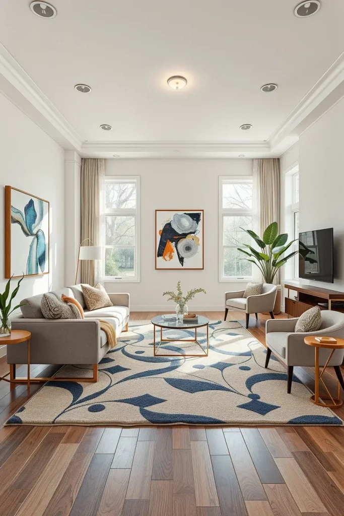 64 Rugs for Living Room Ideas 2026: Modern Decor Trends for a Stylish Home