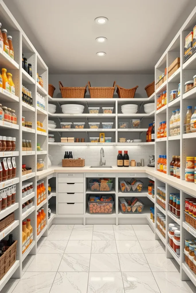 64 Kitchen Pantry Organization Ideas 2026: Modern Pantry Design Tips