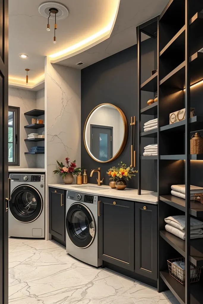 64 Laundry Room Shelves Ideas 2026: Stylish, Modern & Creative Storage Designs