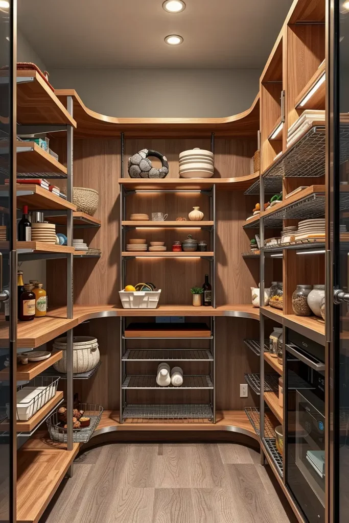 64 Pantry Remodel Ideas 2026: Stylish, Modern, and Unique Curved Pantry Designs