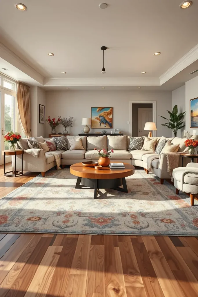 64 Rugs for Living Room Ideas 2026: Modern Decor Trends for a Stylish Home