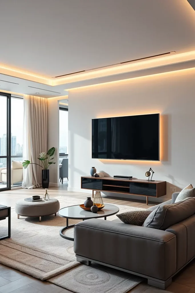 64 Living Room TV Wall Ideas 2026: Modern Designs for a Stylish Home