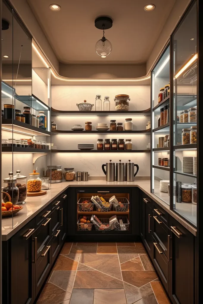 64 Pantry Remodel Ideas 2026: Stylish, Modern, and Unique Curved Pantry Designs