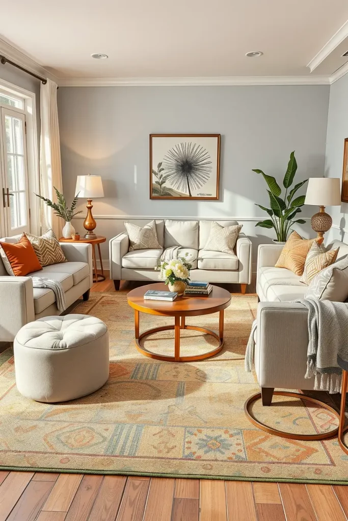 64 Rugs for Living Room Ideas 2026: Modern Decor Trends for a Stylish Home