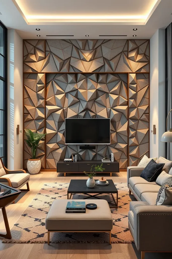 64 Living Room TV Wall Ideas 2026: Modern Designs for a Stylish Home