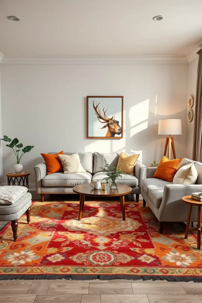 64 Rugs for Living Room Ideas 2026: Modern Decor Trends for a Stylish Home