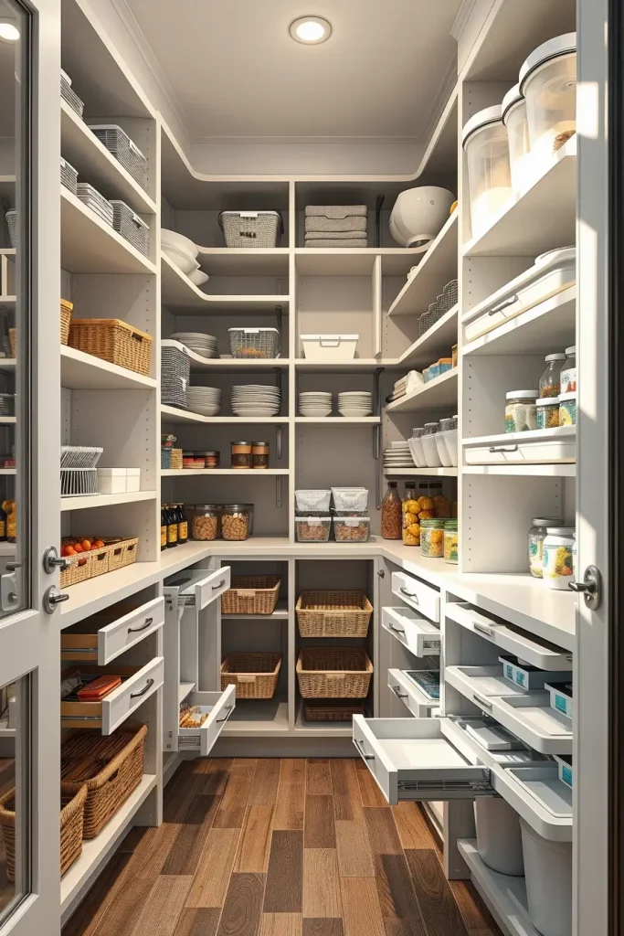 64 Kitchen Pantry Organization Ideas 2026: Modern Pantry Design Tips