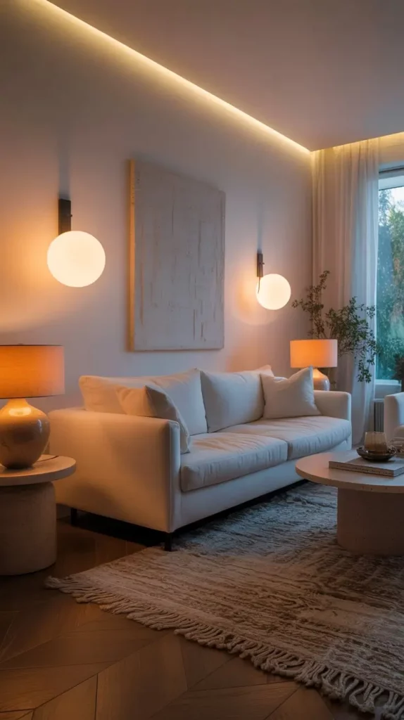 64 Whites Living Room Ideas 2026 for a Bright and Modern Home