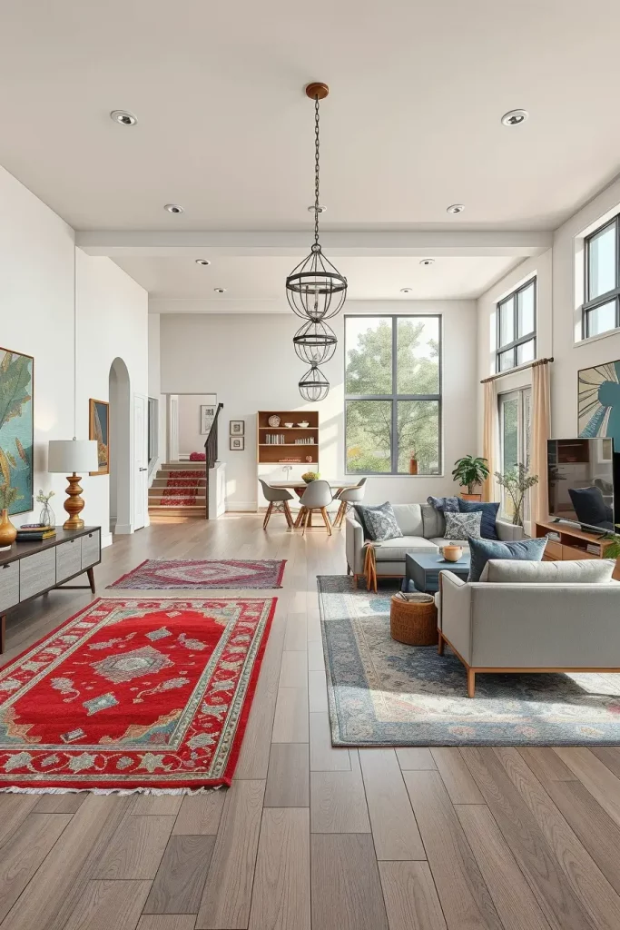 64 Rugs for Living Room Ideas 2026: Modern Decor Trends for a Stylish Home