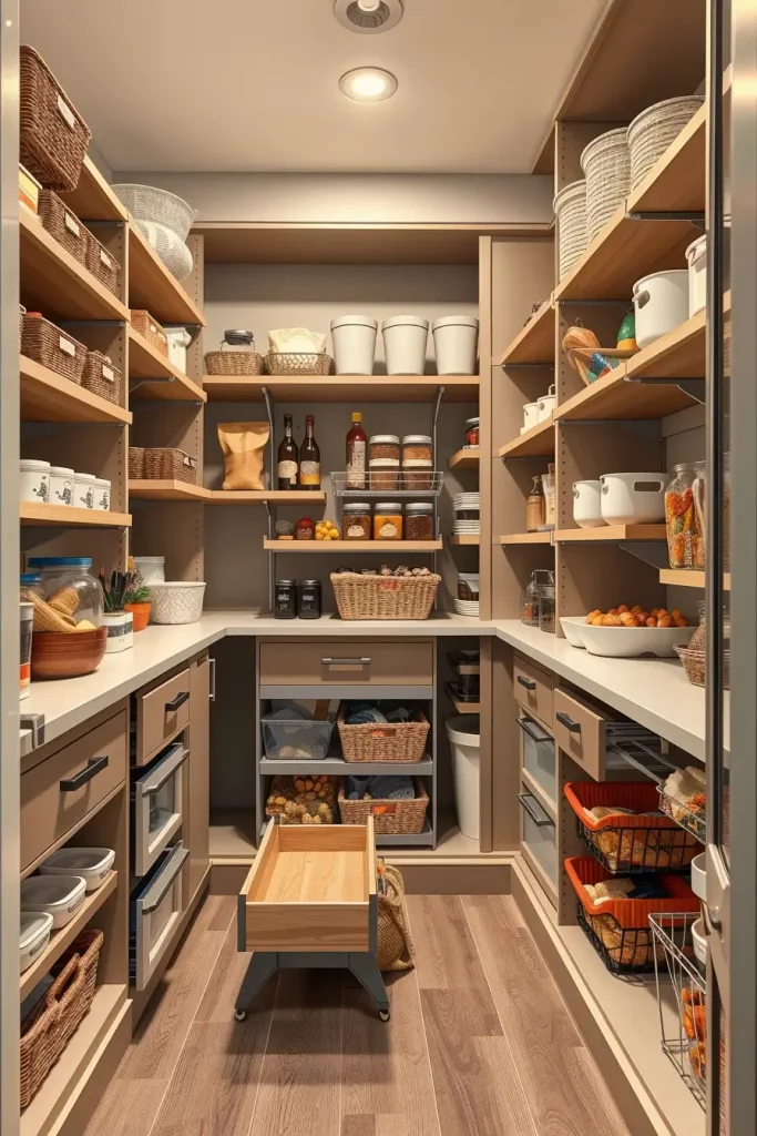 64 Kitchen Pantry Organization Ideas 2026: Modern Pantry Design Tips