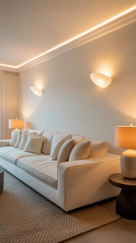 64 Whites Living Room Ideas 2026 for a Bright and Modern Home