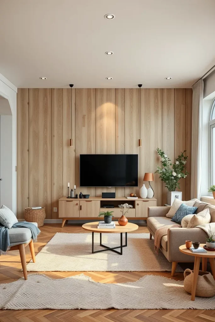 64 Living Room TV Wall Ideas 2026: Modern Designs for a Stylish Home