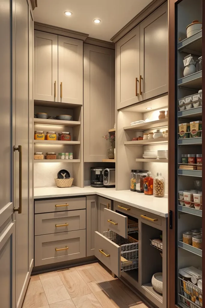 62 Small Pantry Design 2026: Modern Ideas for Compact and Stylish Storage