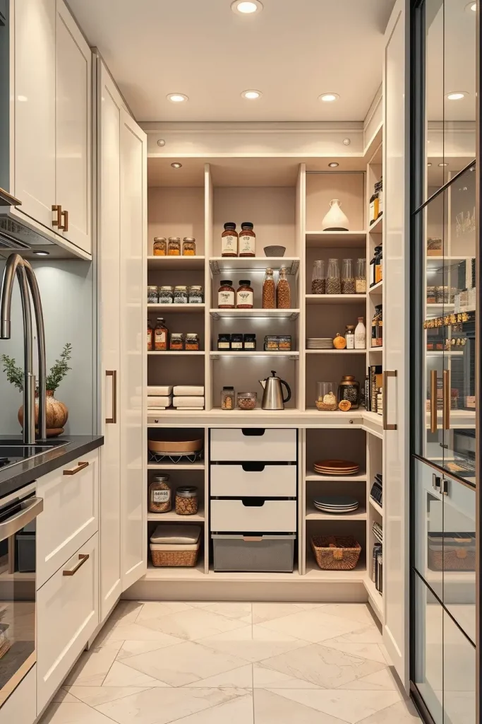 64 Kitchen Pantry Organization Ideas 2026: Modern Pantry Design Tips