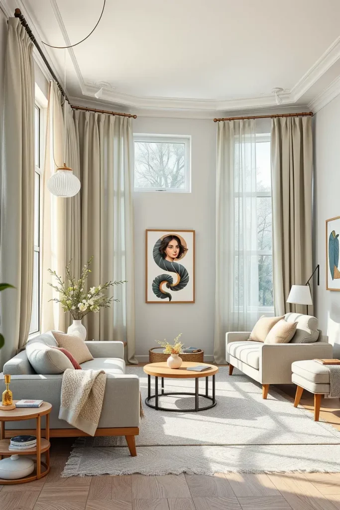 64 Curtains Living Room Ideas 2026: Stylish, Modern, and Creative Curtain Trends for Every Home