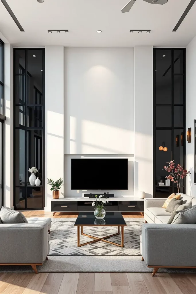 64 Living Room TV Wall Ideas 2026: Modern Designs for a Stylish Home