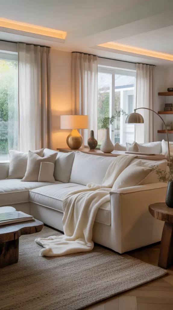 64 Whites Living Room Ideas 2026 for a Bright and Modern Home