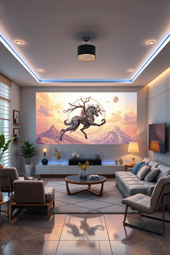 62 Living Room Wall Decoration Ideas 2026: Modern Trends and Stylish Wall Design Inspirations