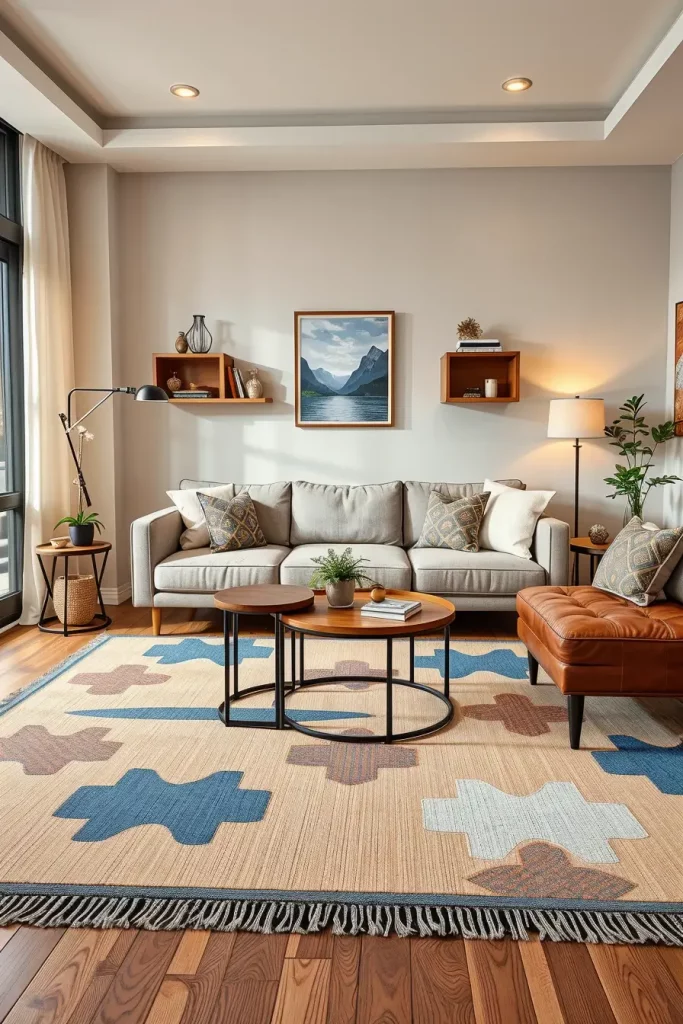 64 Rugs for Living Room Ideas 2026: Modern Decor Trends for a Stylish Home