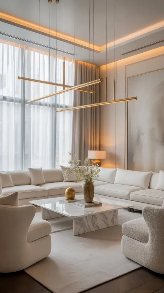 64 Whites Living Room Ideas 2026 for a Bright and Modern Home