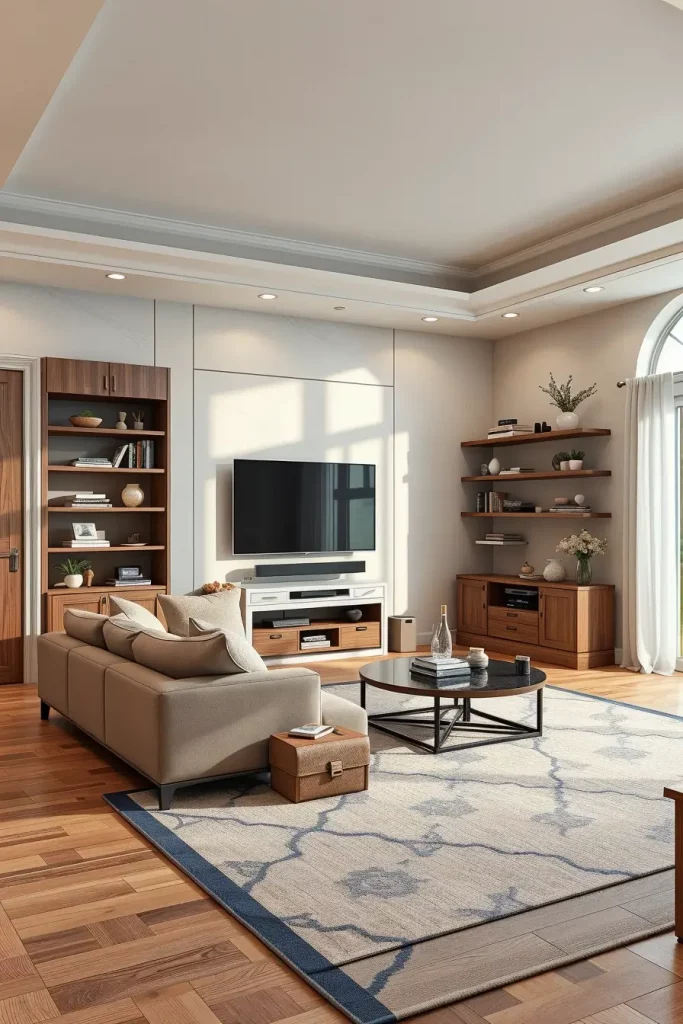 64 Living Room TV Wall Ideas 2026: Modern Designs for a Stylish Home