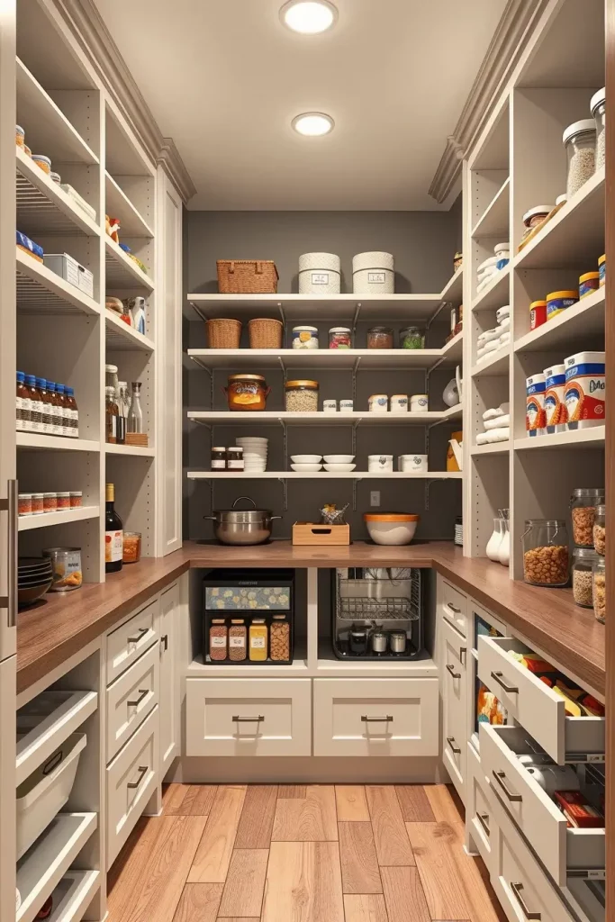 64 Kitchen Pantry Organization Ideas 2026: Modern Pantry Design Tips