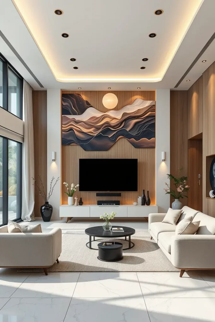 64 Living Room TV Wall Ideas 2026: Modern Designs for a Stylish Home