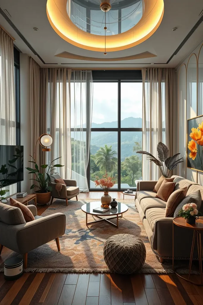 64 Curtains Living Room Ideas 2026: Stylish, Modern, and Creative Curtain Trends for Every Home