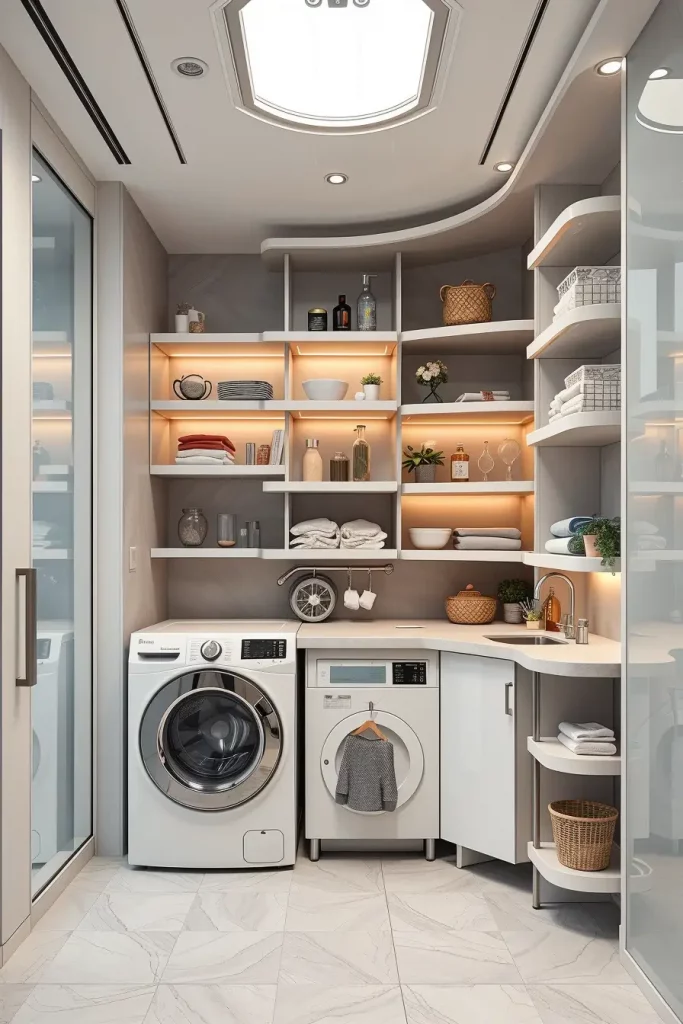 64 Laundry Room Shelves Ideas 2026: Stylish, Modern & Creative Storage Designs