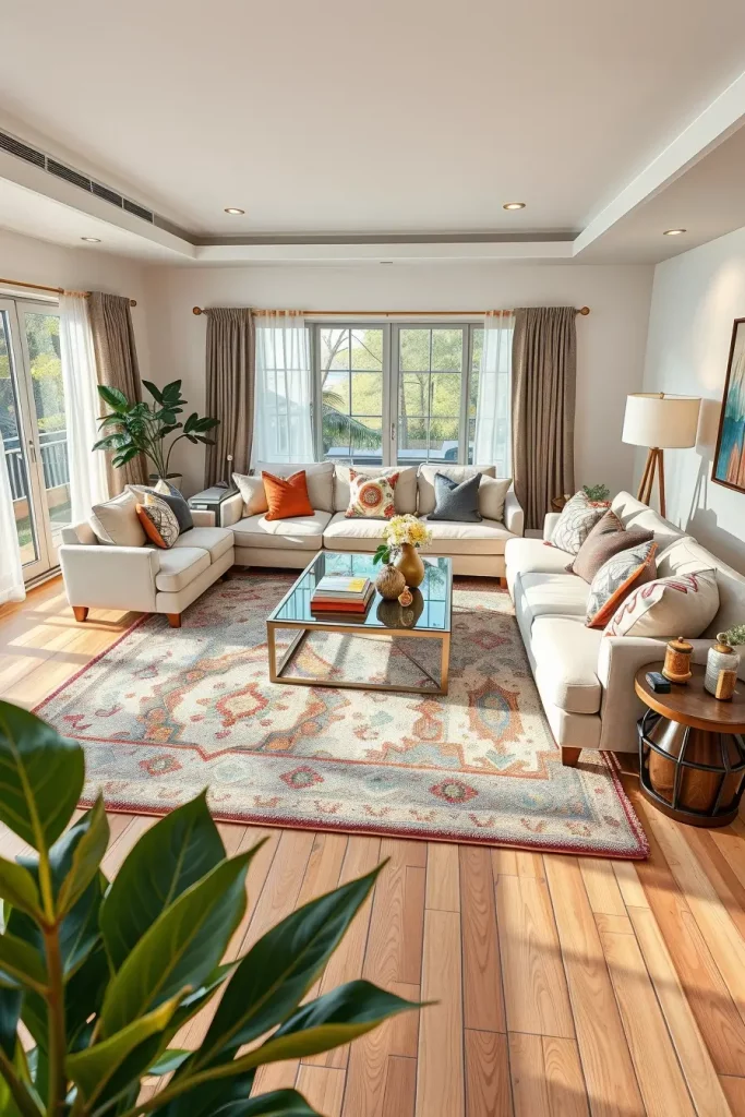 64 Rugs for Living Room Ideas 2026: Modern Decor Trends for a Stylish Home