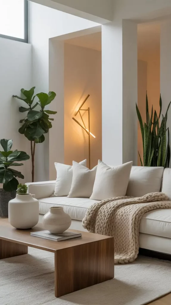 64 Whites Living Room Ideas 2026 for a Bright and Modern Home