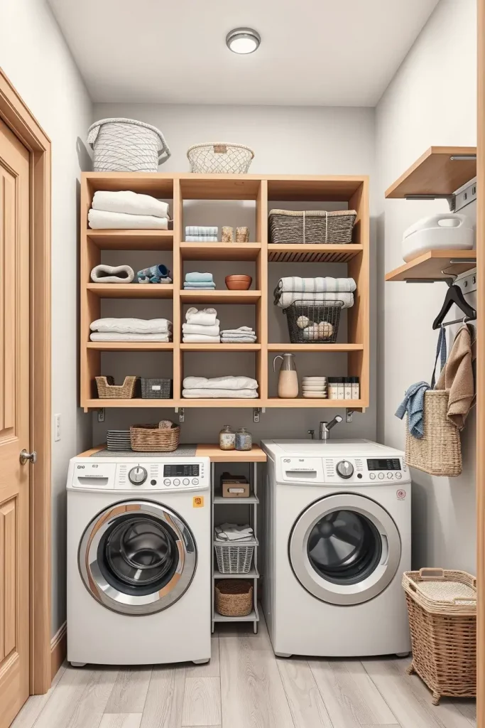 64 Laundry Room Shelves Ideas 2026: Stylish, Modern & Creative Storage Designs