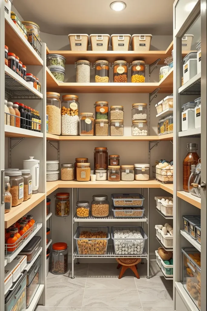 64 Kitchen Pantry Organization Ideas 2026: Modern Pantry Design Tips