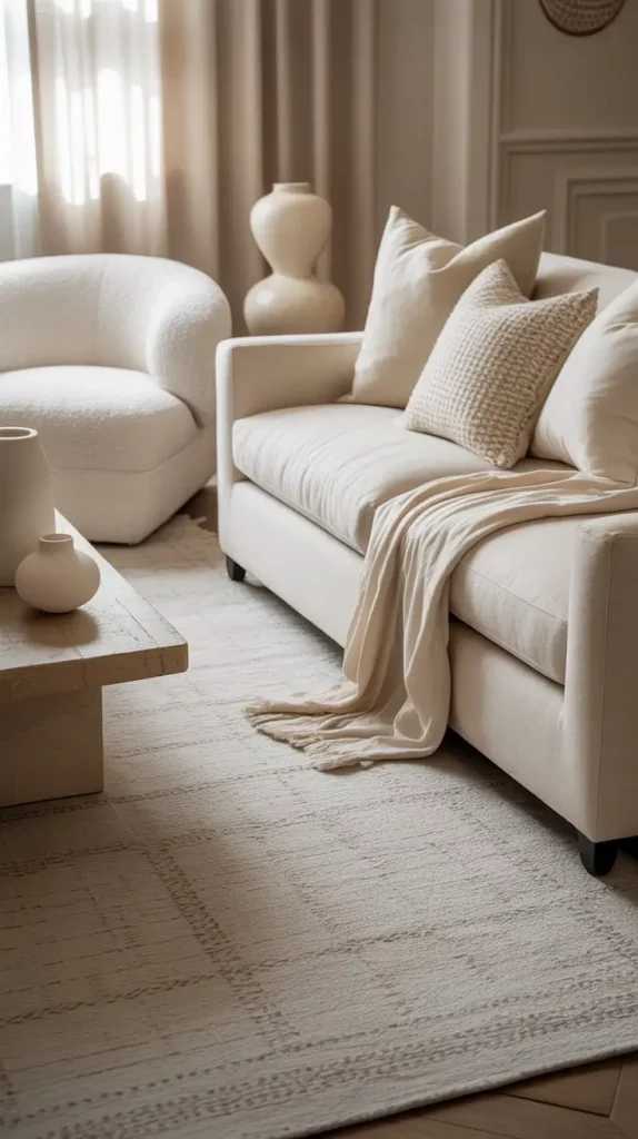 64 Whites Living Room Ideas 2026 for a Bright and Modern Home