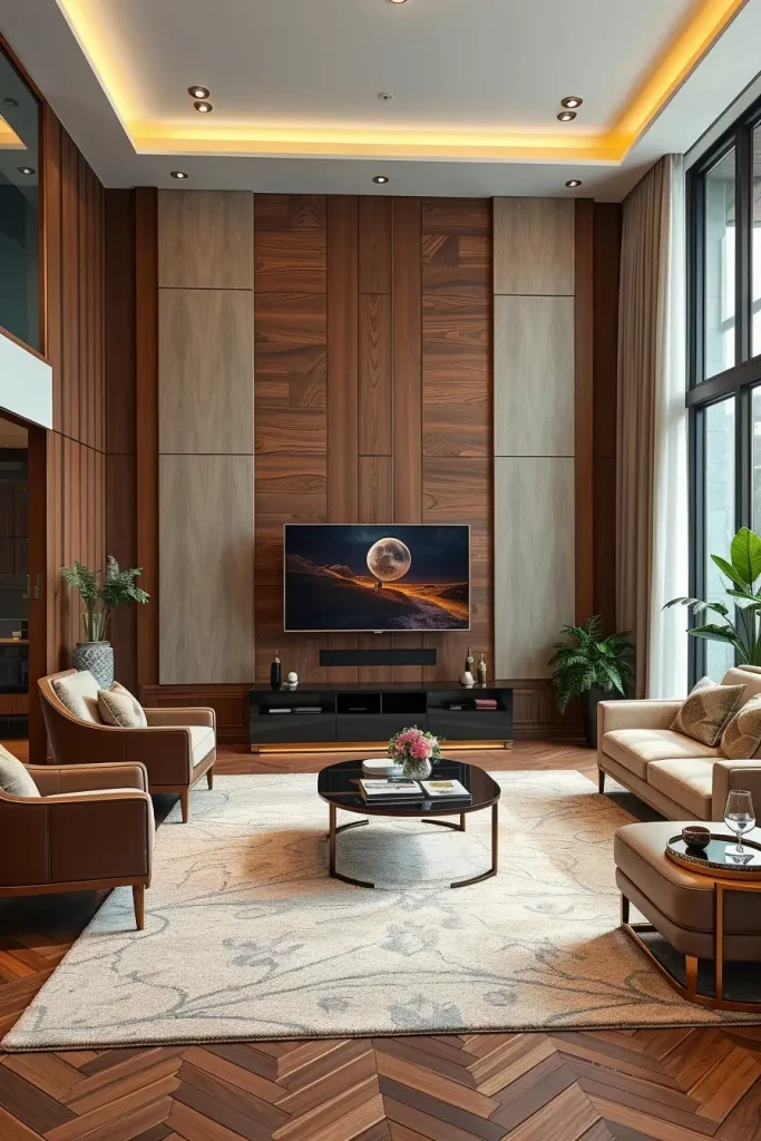 64 Living Room TV Wall Ideas 2026: Modern Designs for a Stylish Home